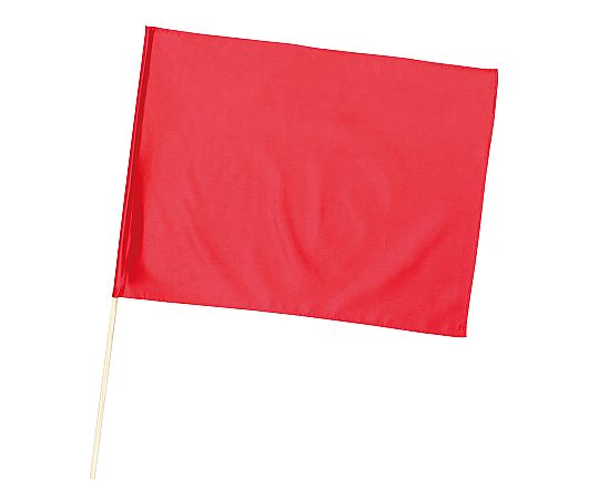 サテン大旗　メタリックレッド　φ9mm