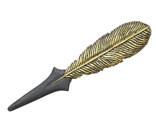 黒彫板　ペーパーナイフ