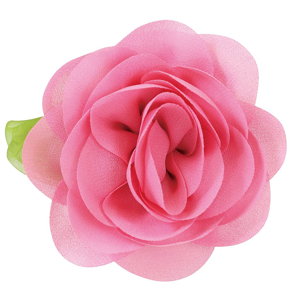 コサージュバッジ ピンク