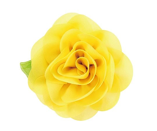 コサージュバッジ イエロー