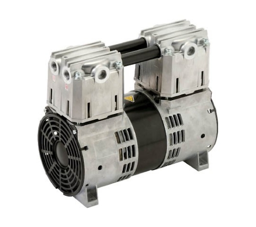 揺動ピストン型ドライ真空ポンプ