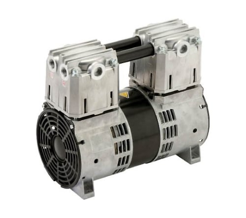 揺動ピストン型ドライ真空ポンプ