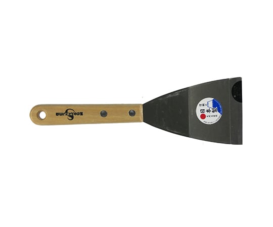 長木柄　刃付スクレパー　曲