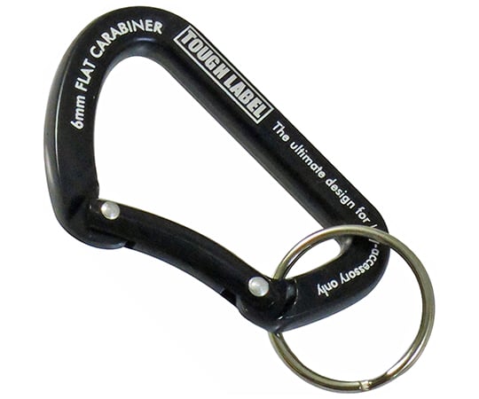 TL　カラビナフラット　黒＆黒