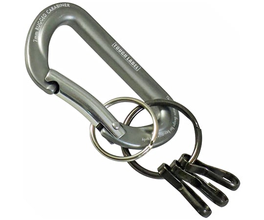 TL　カラビナ＆キーホルダー　チタン＆銀