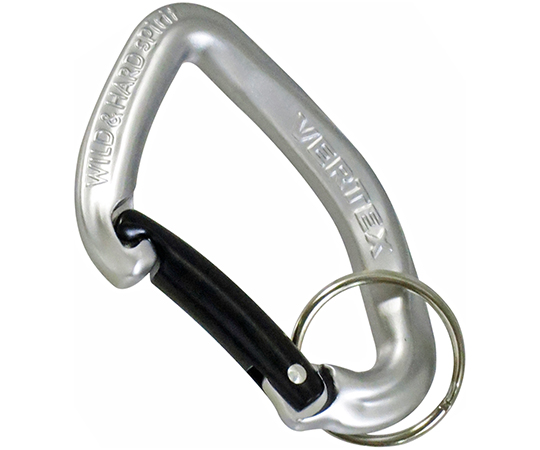 カラビナ　イアー　銀＆黒