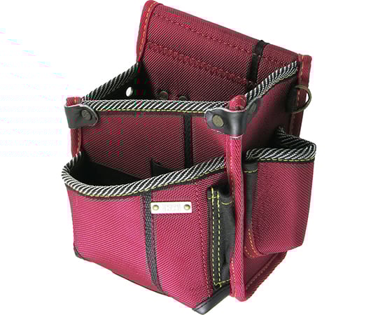 進化　ウエストバッグ　小　緋色