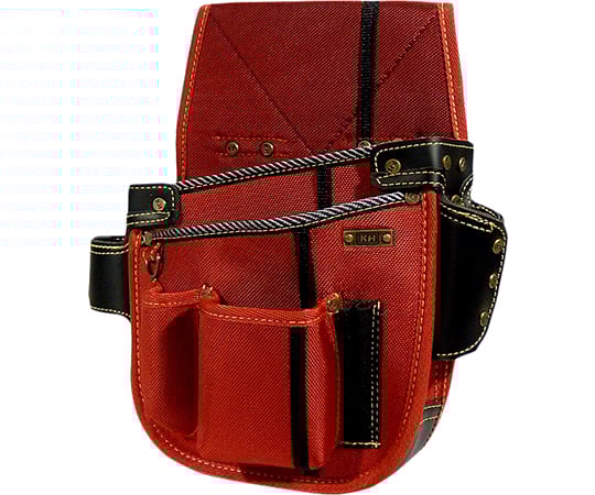 進化　ネイルバッグ　小　緋色