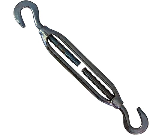 枠式ターンバックル　両フック　メッキ