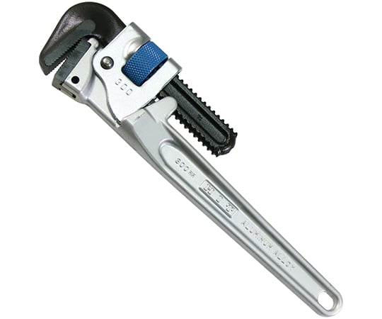 被覆管用ブルーアルミパイプレンチ　（J型）　白管兼用型