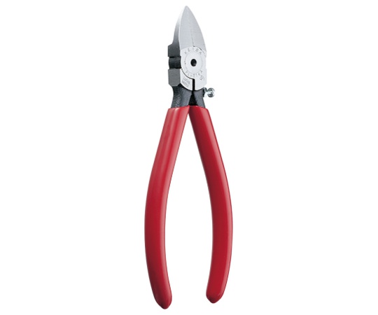 プラスチック用ニッパー　刃先調整ネジ付