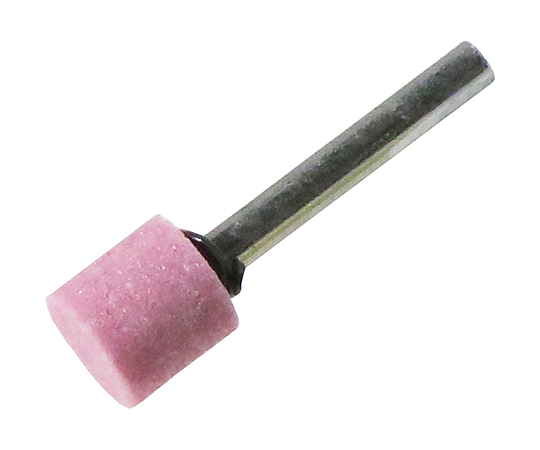 軸付砥石　PA（ピンク）　円筒型　6mm軸