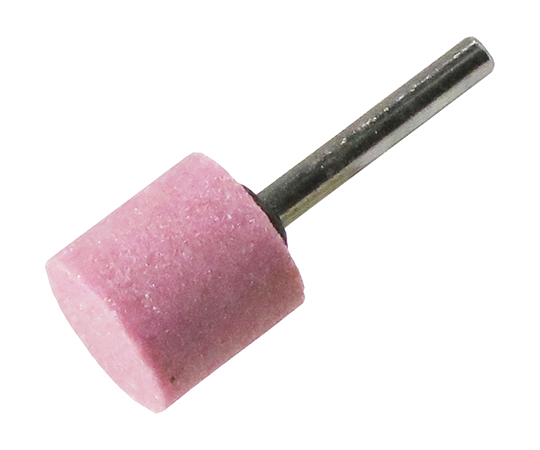 軸付砥石　PA（ピンク）　円筒型　6mm軸