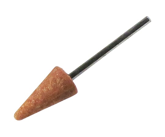 軸付砥石　WA（赤）　傘型　3mm軸