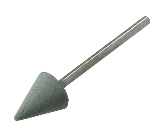 軸付砥石　GC（緑）　三角型　3mm軸
