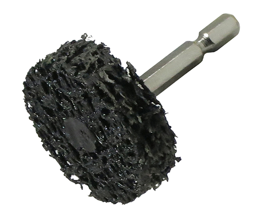 インパクト用　軸付ユニロンブラック　6.35mm軸