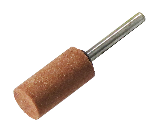 軸付砥石　WA（赤）　円筒型　6mm軸