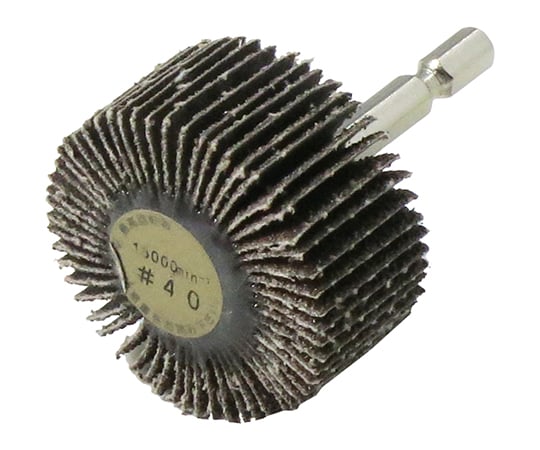 インパクト用　軸付フラップホイール　6.35mm軸