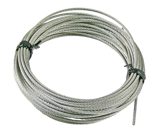 63-5461-33 ステンレス カット ワイヤーロープ φ2.0mm×10m
