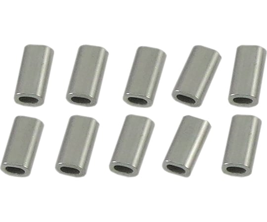 アルミクランプ管（アルミスリーブ）　10個入　0.81mm