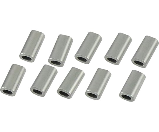 アルミクランプ管（アルミスリーブ）　10個入　1.0mm
