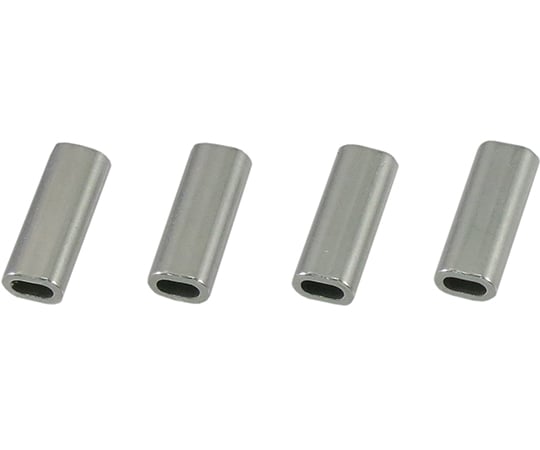 アルミクランプ管（アルミスリーブ）　4個入　2.0mm