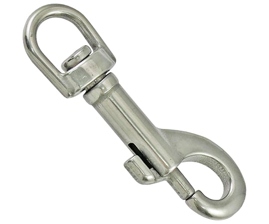 ステンレス　スイベルアイスナップ　C型　#3