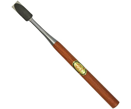 能面突のみ　赤樫　桐箱入　24mm