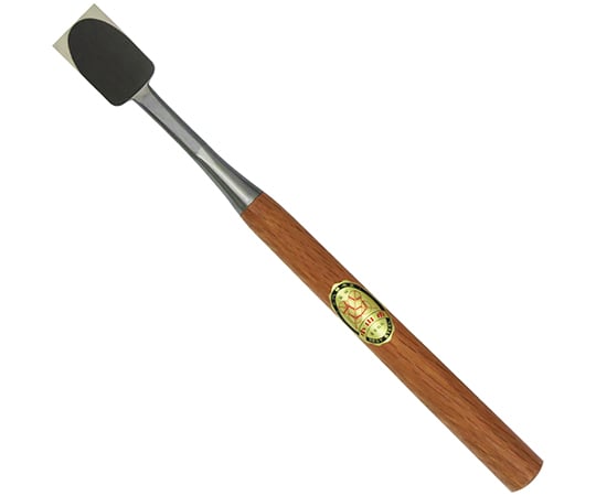 能面突のみ　赤樫　桐箱入　36mm