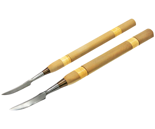 63-5475-35 槍鉋 2本組 桐箱入 【AXEL】 アズワン