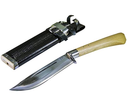 取扱を終了した商品です］伝匠 土佐 別注本鍛錬 剣鉈 45x210mm