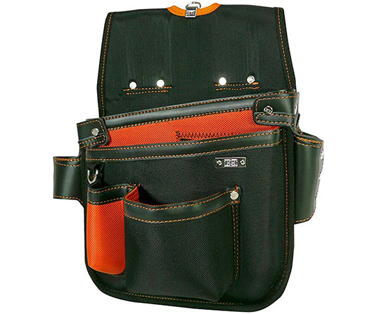 秋SAKURA　ネイルバッグ　オレンジ