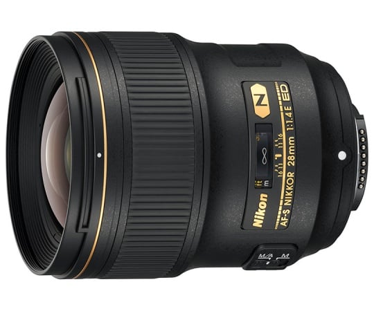 Fマウント広角単焦点レンズ