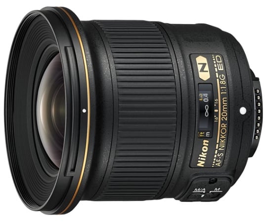 Fマウント広角単焦点レンズ