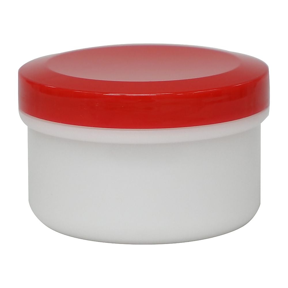 アルファ軟膏壷（軟膏容器・増量タイプ）120mL　赤　40個