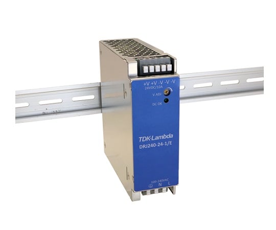 DINレール取付専用ユニット型ACDC電源　240W　ヨーロッパ端子