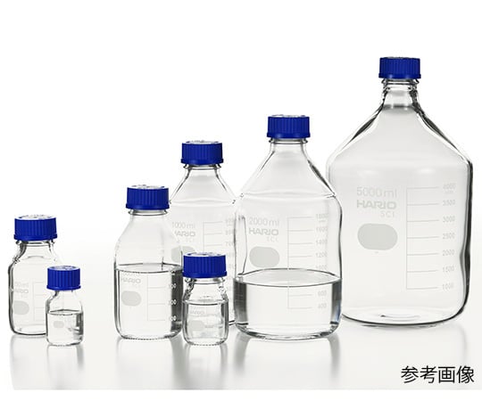 耐熱ねじ口瓶（液切リング付）　GL-45　3800mL　NBO-3.8L-SCI