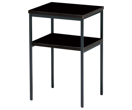 電話台　塗装　ブラック