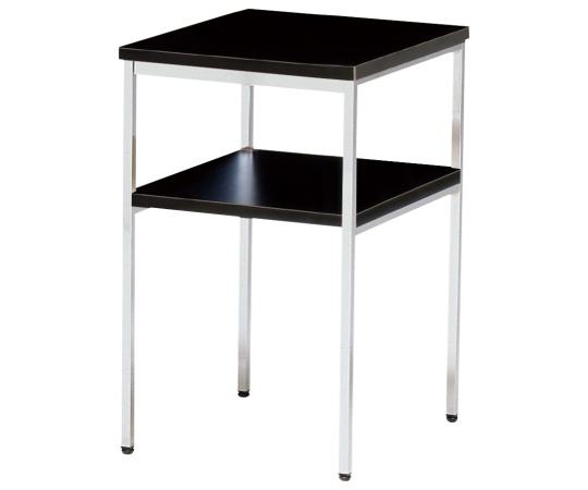 電話台　メッキ　ブラック