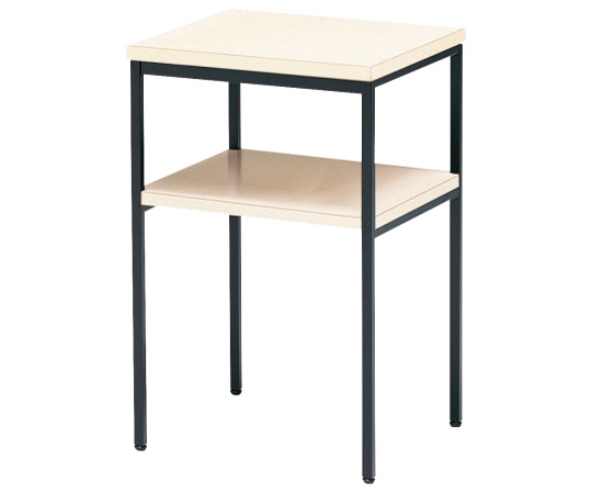 電話台　塗装　アイボリー