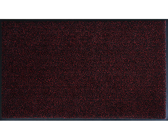 薄型万能マット　アイアンホース（ストライプ）　ブラック・スカーレット　60×90cm　BY00011