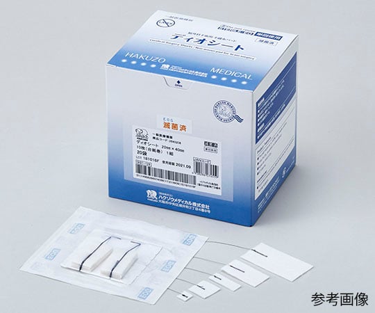 ディオシート　滅菌　10mm×30mm　10枚台紙巻　1組×20袋/箱