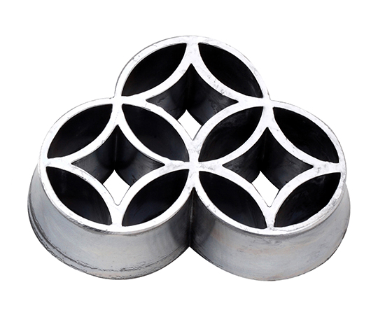 七宝　富士型　剣山付　真鍮針　三つ輪