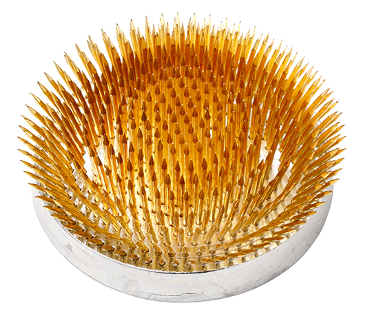 剣山　ドーム型　真鍮針　小