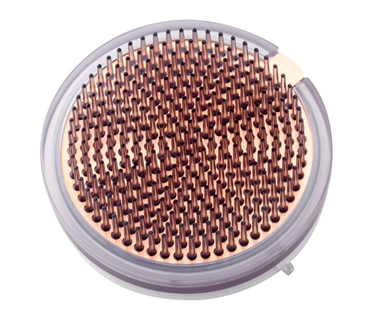 プラスチック剣山　愛輪　大　ネイビー