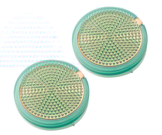 プラスチック剣山　愛輪　ミニ　グリーン　2個入