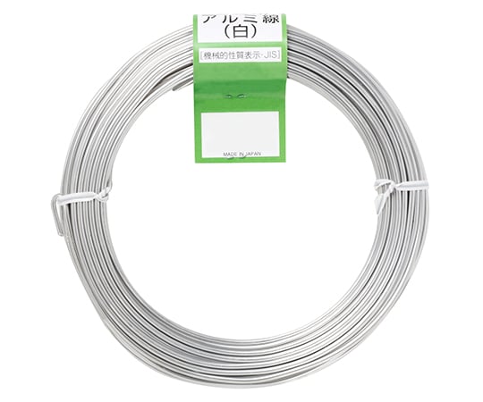 アルミ線　白　300g　巻径120mm　4.5mm