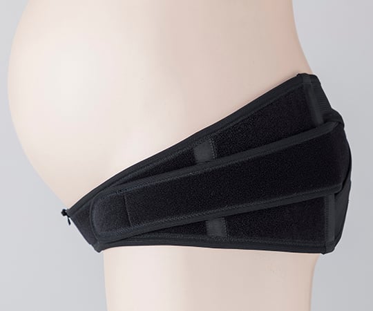 なが～く使えるマタニティベルト　ブラック　LL