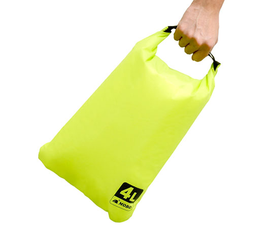 取扱を終了した商品です］Light Weight Stuff Bag 4L 軽量・撥水バック Yellow AM-BSB-YE04  63-5642-48 【AXEL】 アズワン