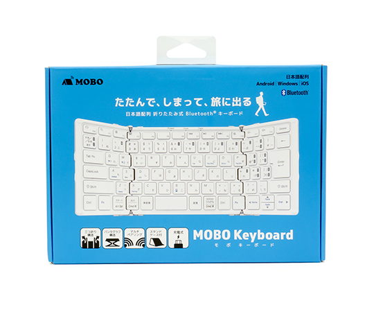 取扱を終了した商品です］MOBO Keyboard SW ホワイト AM-KTF83J-SW 63